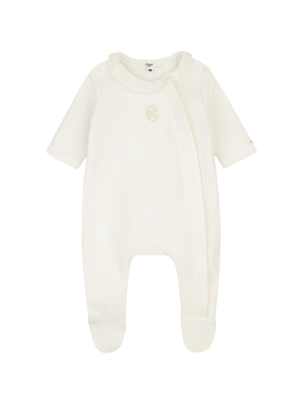 Tutina bianca per neonata C21367 117 Chloe 