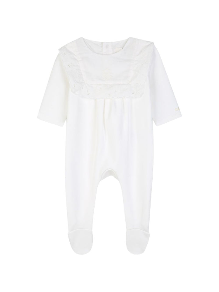 Tutina bianca per neonata C21372 117 Chloe 