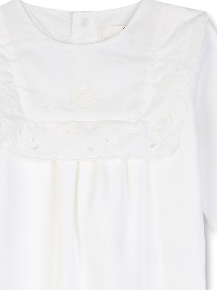 Tutina bianca per neonata C21372 117 Chloe 