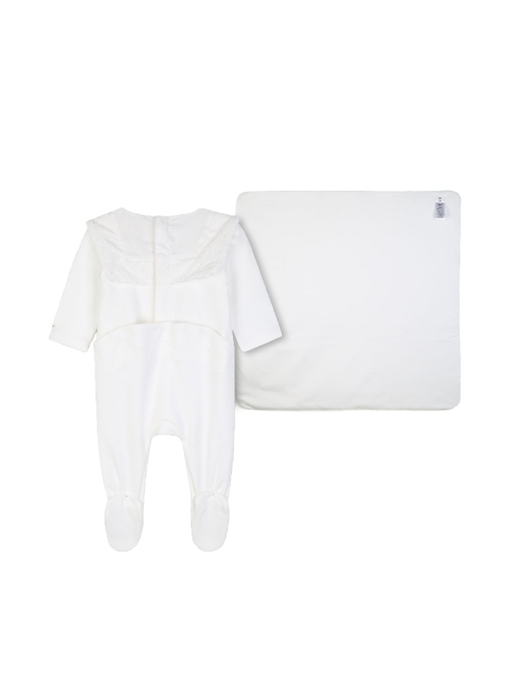 Tutina bianca per neonata C21372 117 Chloe 
