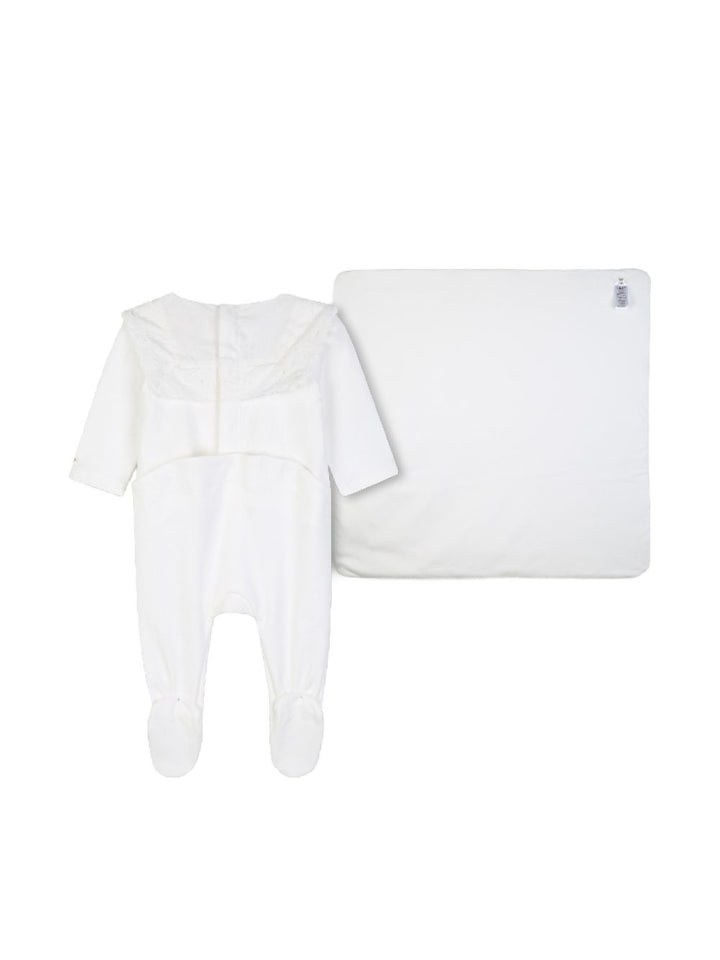 Tutina bianca per neonata C21372 117 Chloe 