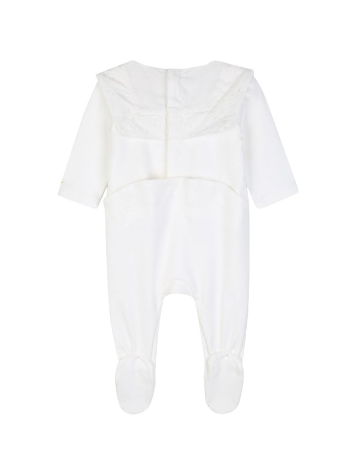Tutina bianca per neonata C21372 117 Chloe 
