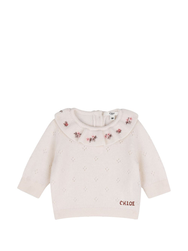 Completo avorio per neonata C21373 148 Chloe 