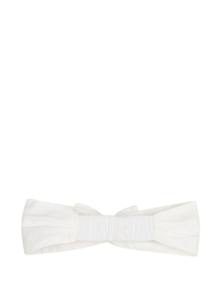Abito bianco sporco per neonata C21377 117 Chloe 