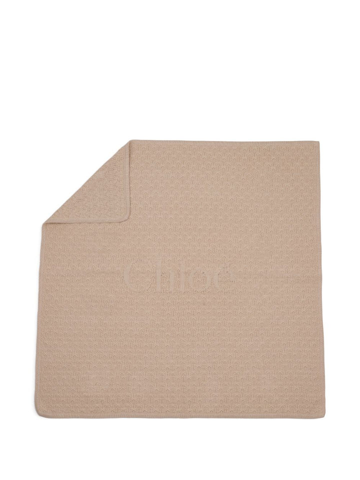 Coperta mandorla tostata per neonata C21384 20E Chloe 