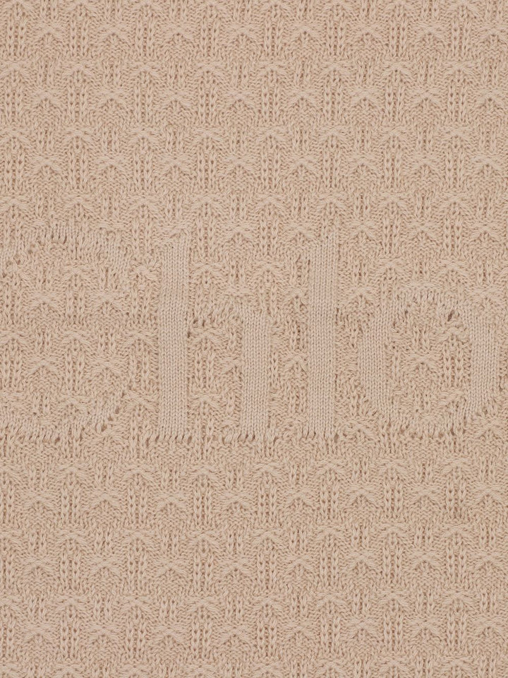 Coperta mandorla tostata per neonata C21384 20E Chloe 