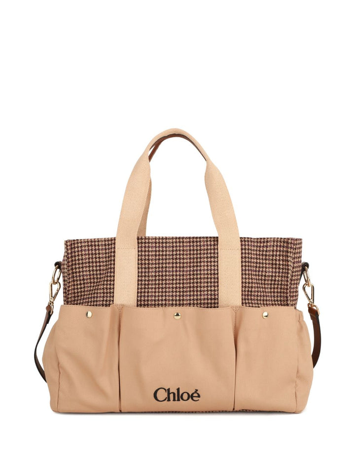 Borsa mamma beige/marrone C21388 Z67 Chloe 