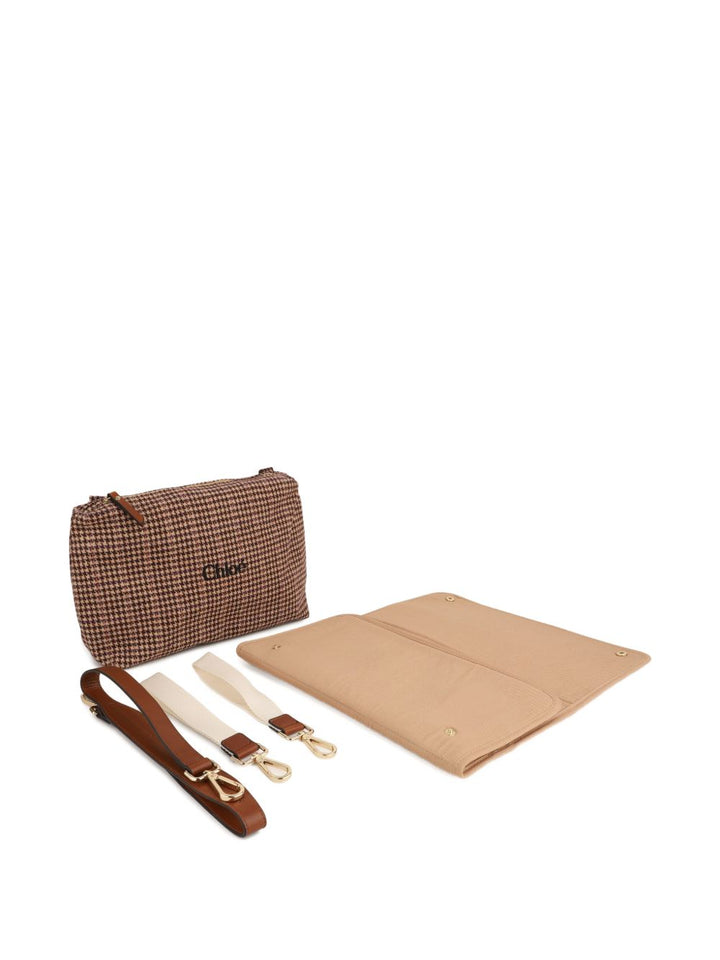 Borsa mamma beige/marrone C21388 Z67 Chloe 