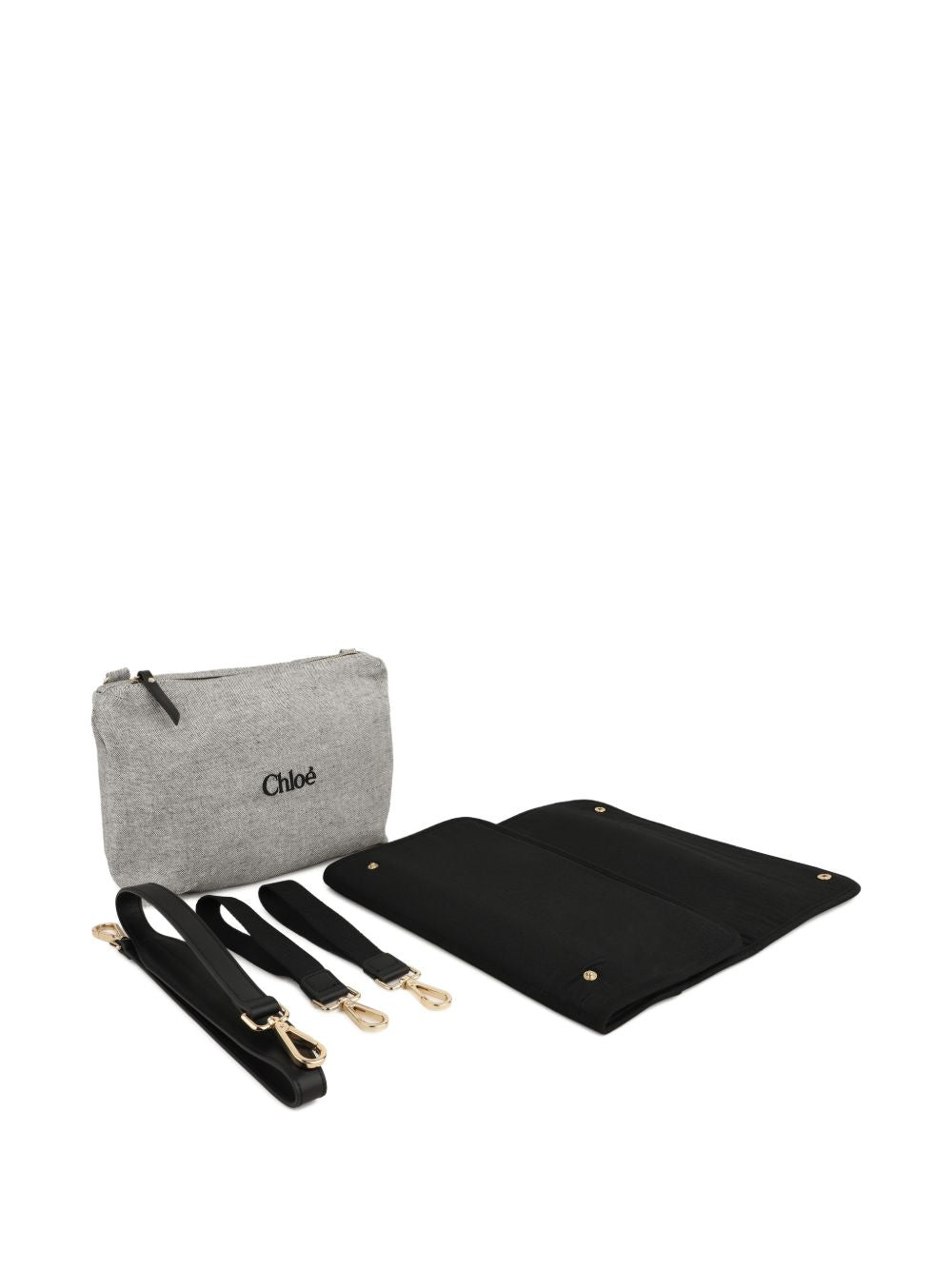 Borsa mamma grigia C21398 A46 Chloe 