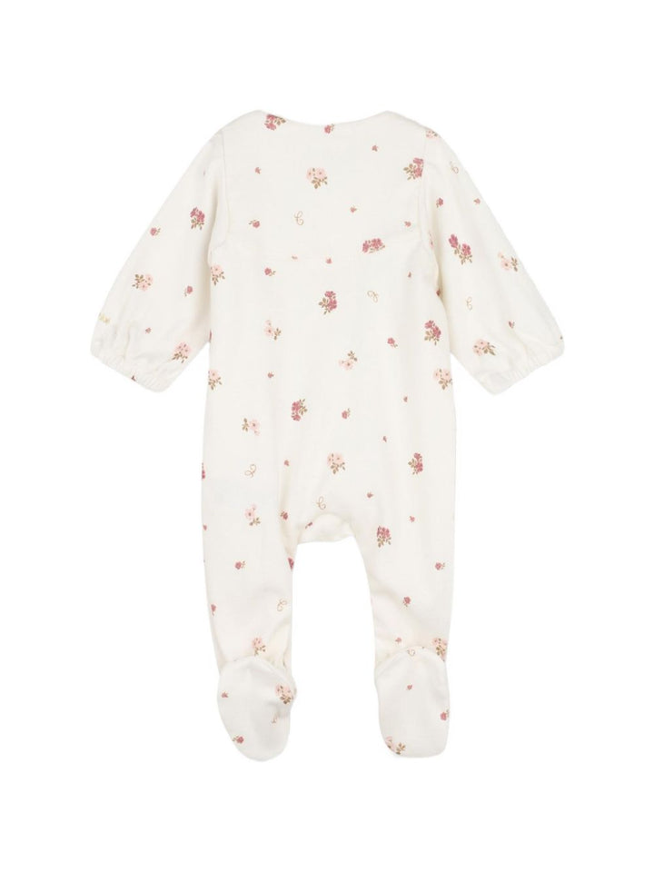 Tutina bianca sporco per neonata C21403 117 Chloe 