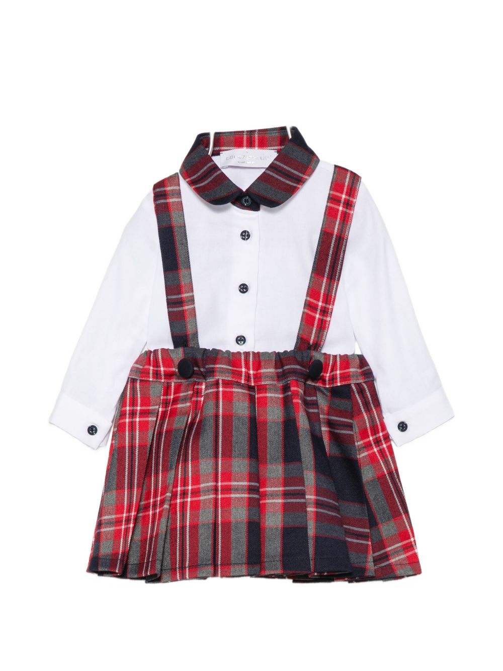 Completo blu/rosso per neonata FF4387592088a 60 Colorichiari Kids 