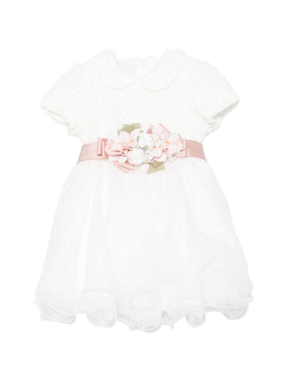 Abito bianco per neonata FN1086775027 1583 Colorichiari Kids 