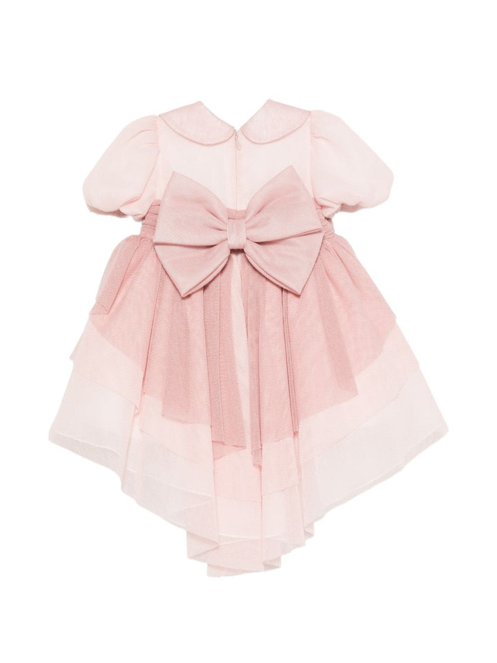 Abito rosa scuro per neonata FN1086815028 83 Colorichiari Kids 
