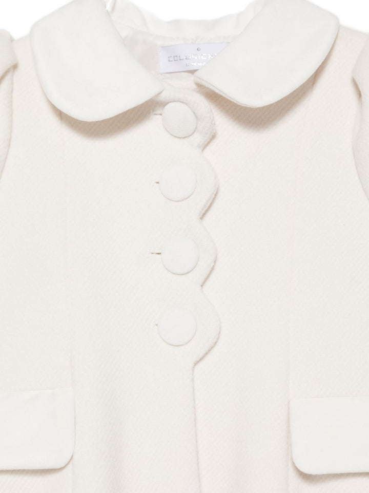 Cappotto bianco crema per neonata FN1188504729 20 Colorichiari Kids 