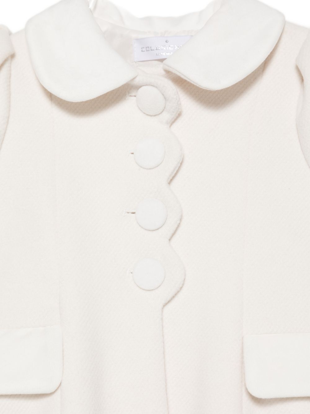 Cappotto bianco crema per neonata FN1188504729 20 Colorichiari Kids 