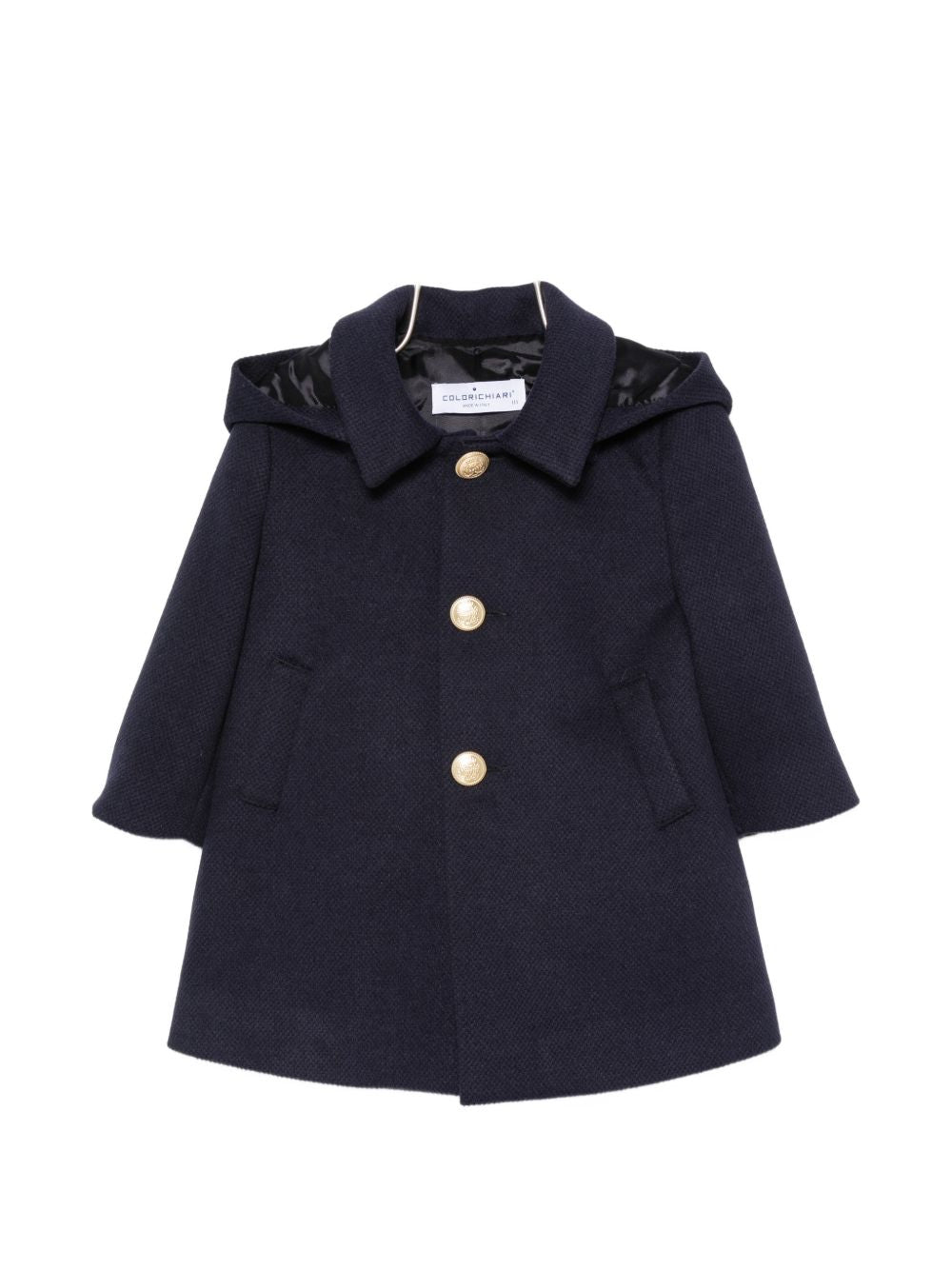 Cappotto blu per neonata MN1188273030b 60 Colorichiari Kids 