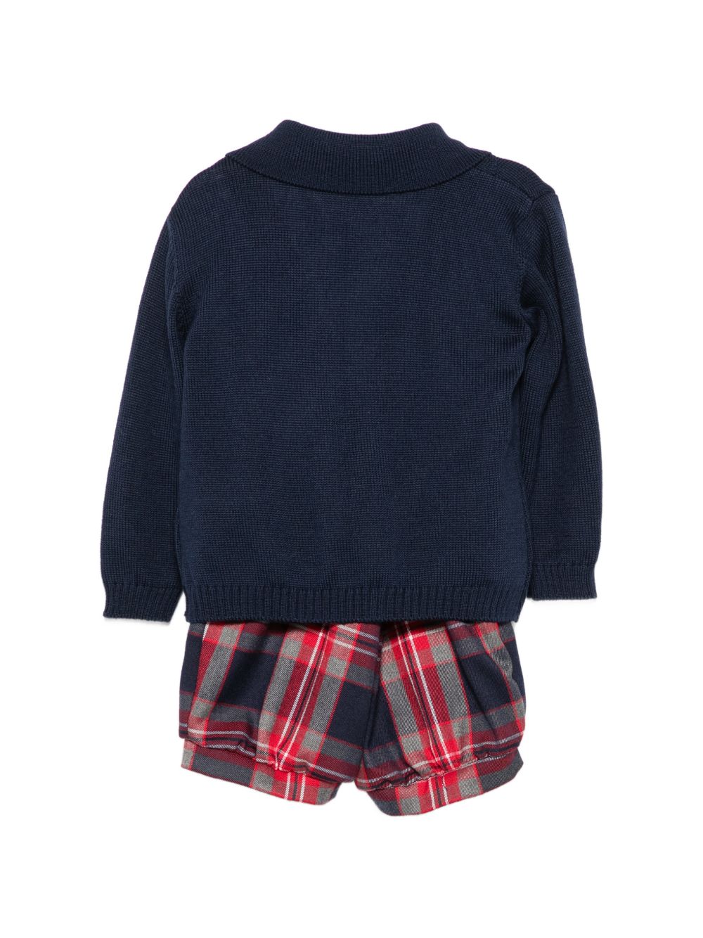 Completo elegante rosso/blu per neonato MN4087074997c 70 Colorichiari Kids 