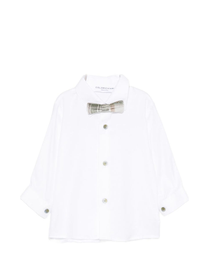 Completo elegante verde/beige per neonato MN4087264979 36 Colorichiari Kids 