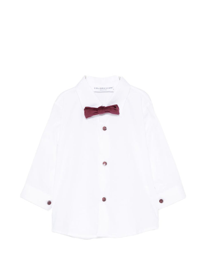Completo elegante bordeaux per neonato MN5087104987a 73 Colorichiari Kids 