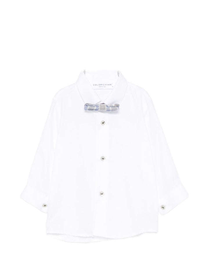Completo elegante azzurro/beige per neonato MN5087155012a 64 Colorichiari Kids 