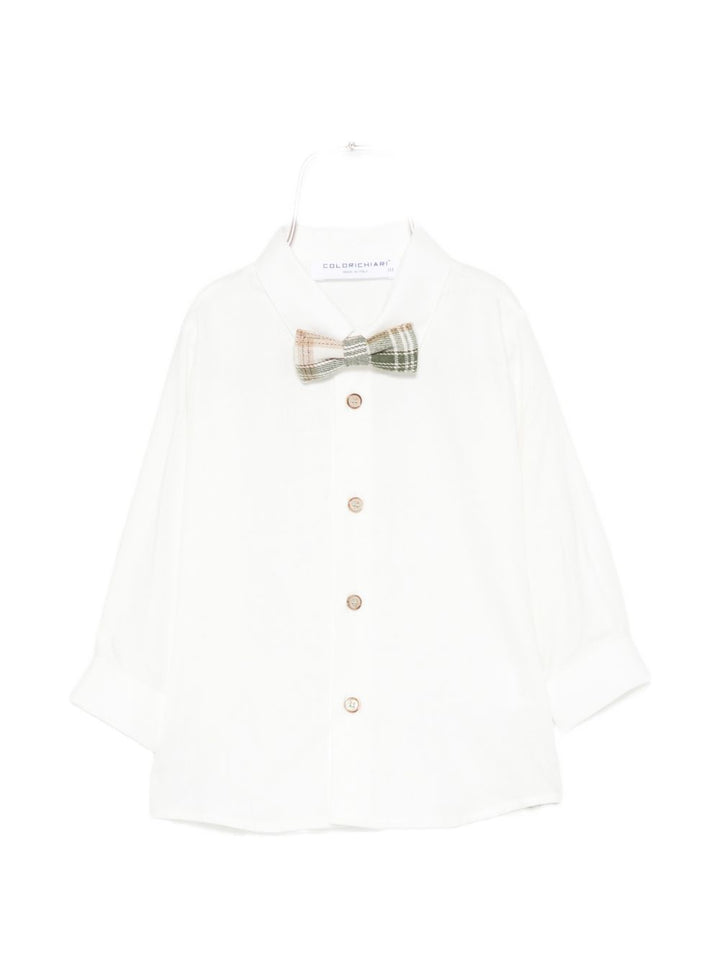 Completo elegante verde/beige per neonato MN5087224994a 35 Colorichiari Kids 