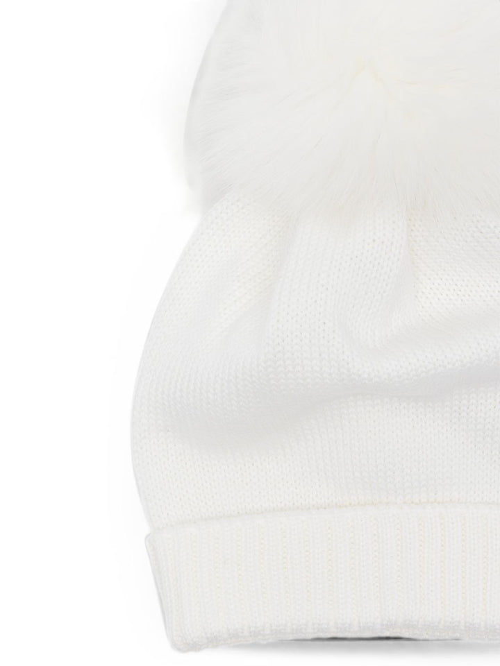 Cappello bianco crema per neonata MN7888082088 20 Colorichiari Kids 