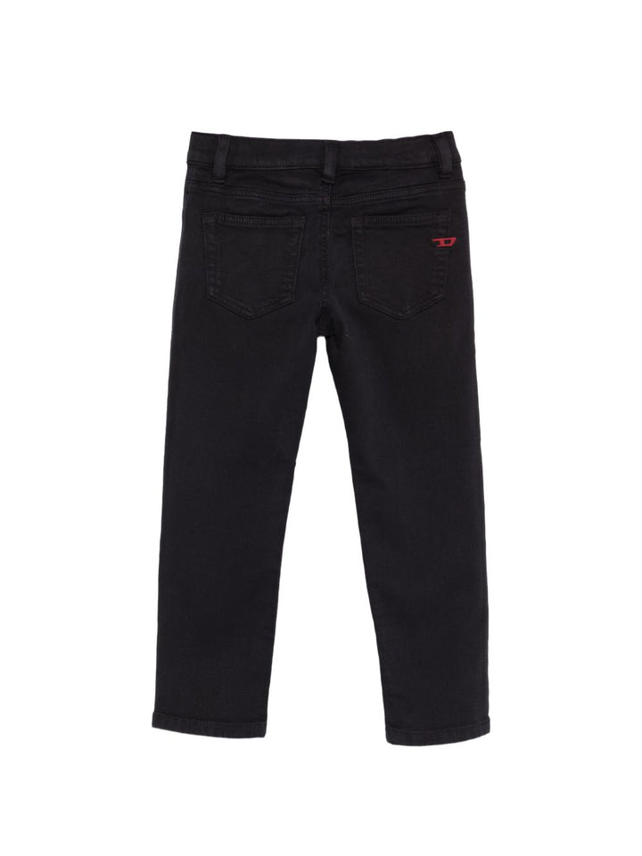 Jeans nero per bambino J01000KXBR6 K900 Diesel Kids 