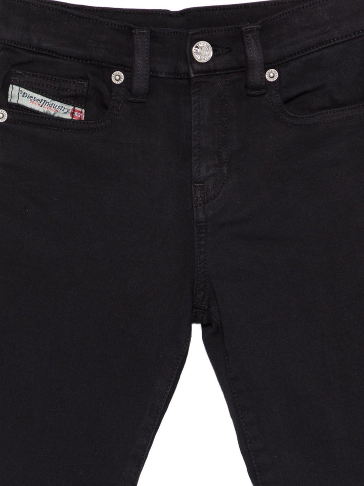 Jeans nero per bambino J01000KXBR6 K900 Diesel Kids 