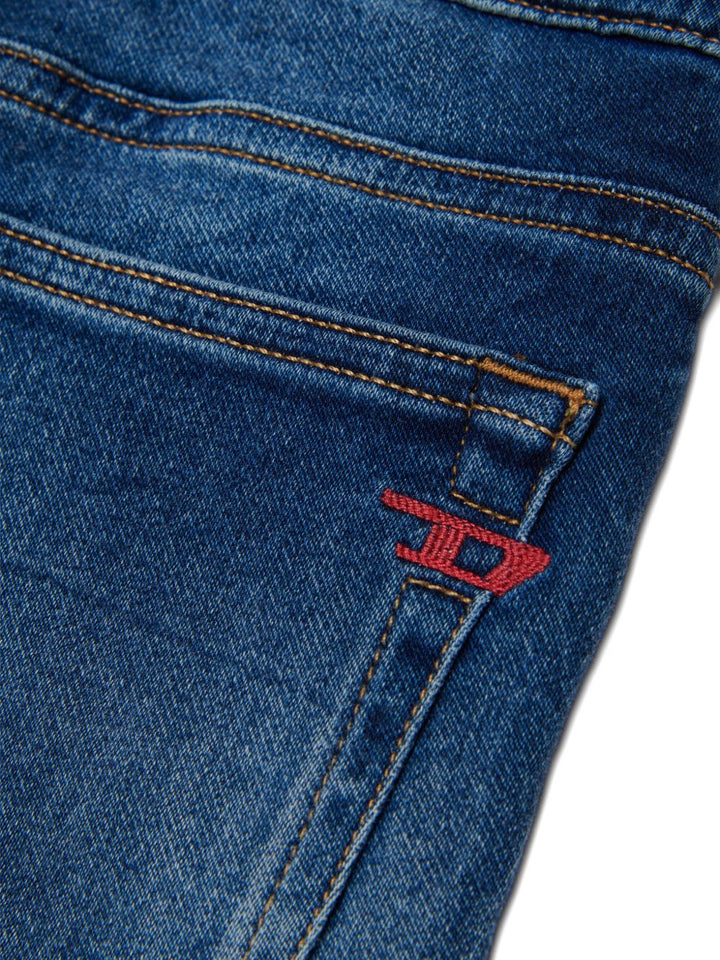 Jeans blu per bambino J02544KXBUX K01 Diesel Kids 
