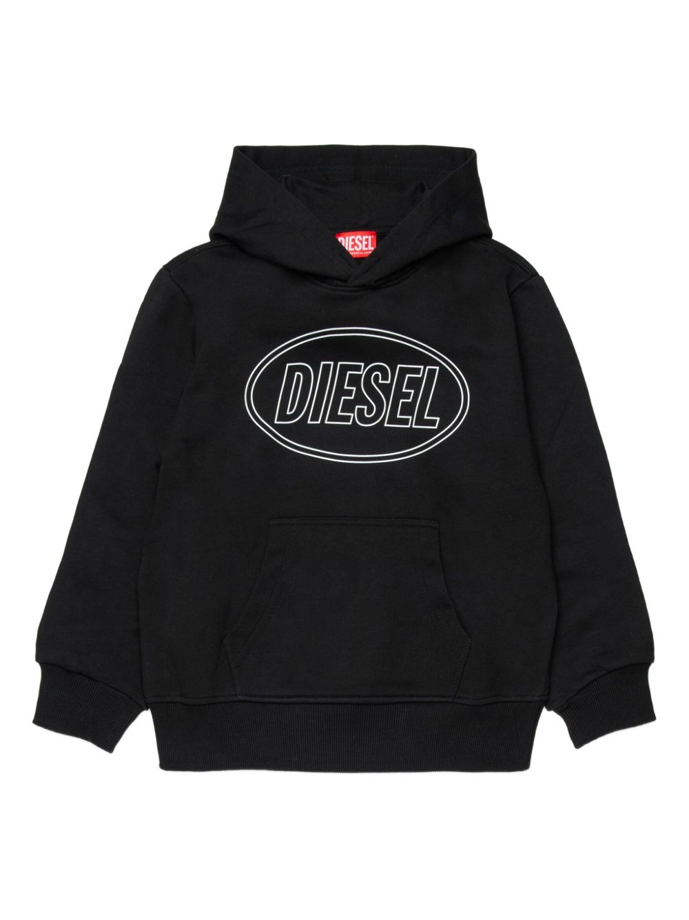 Felpa nera per bambino J026120GEAD K900 Diesel Kids 