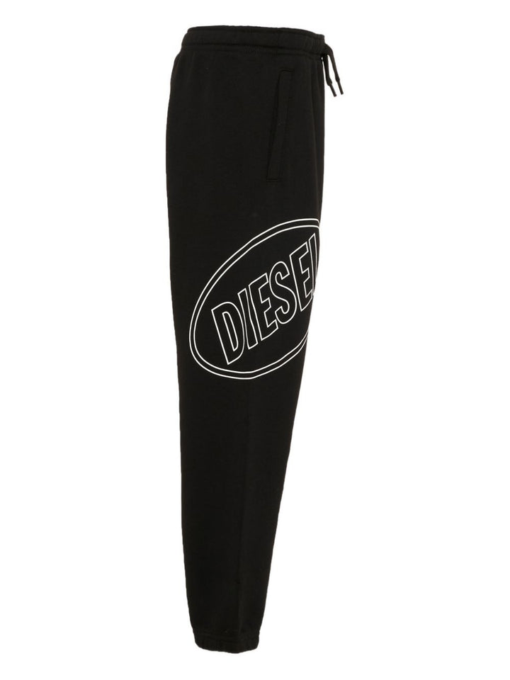 Pantalone nero per bambino J026610GEAD K900 Diesel Kids 