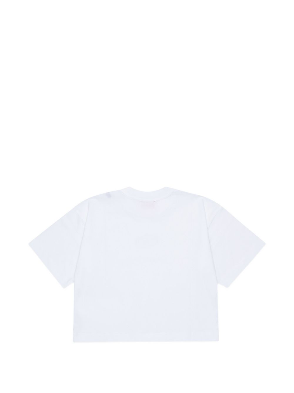 T-shirt bianco per bambina J0291800YI9 K100 Diesel Kids 