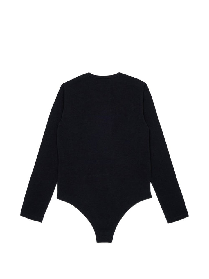 Body nero per bambina J02929KYA0L K900 Diesel Kids 
