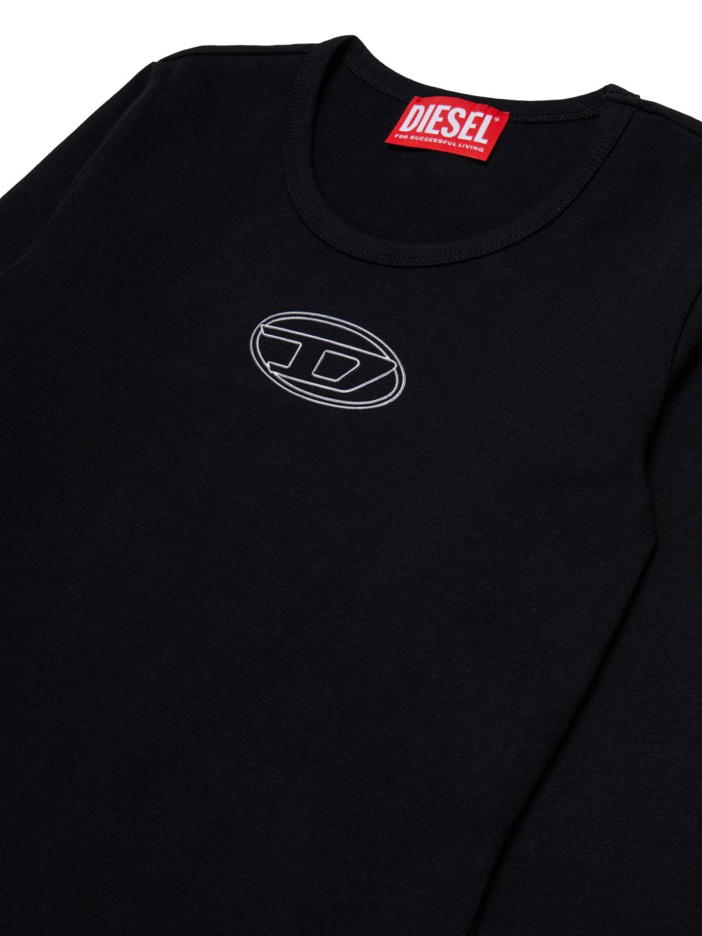 Body nero per bambina J02929KYA0L K900 Diesel Kids 