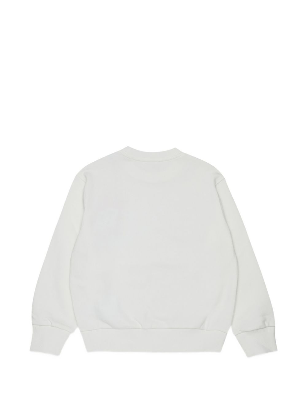 Felpa bianca per bambino J029630GEAD K141 Diesel Kids 