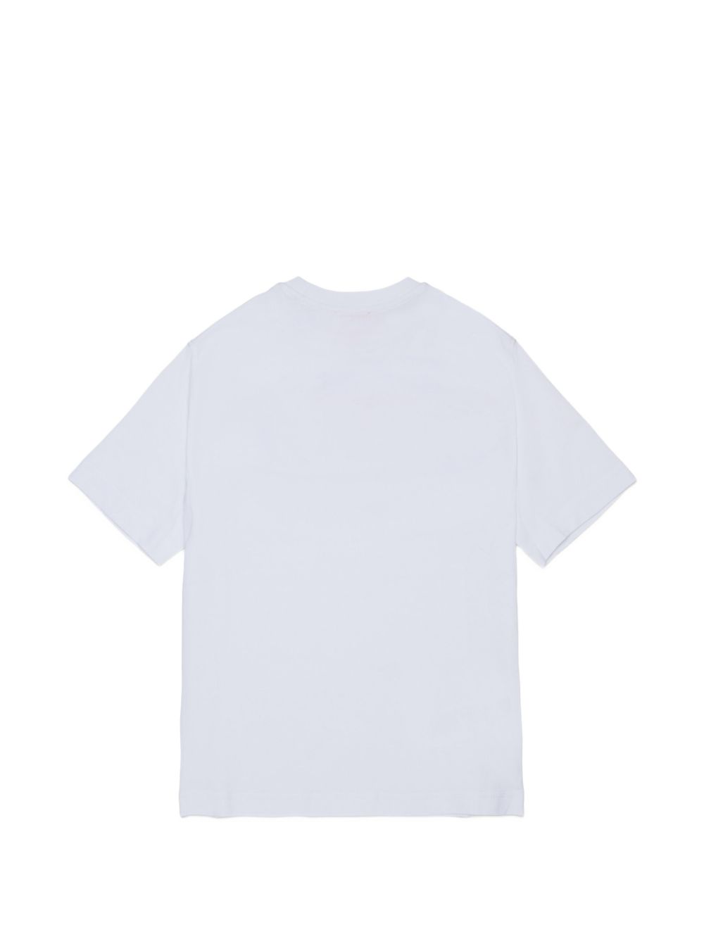 T-shirt bianca per bambino J02968KYA1Y K100 Diesel Kids 
