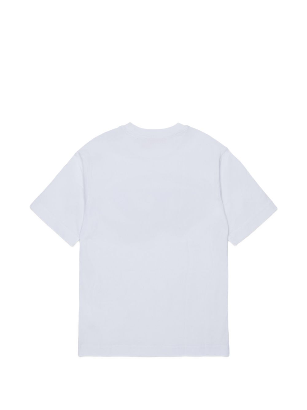 T-shirt bianca per bambino J02969KYA1Y K100 Diesel Kids 