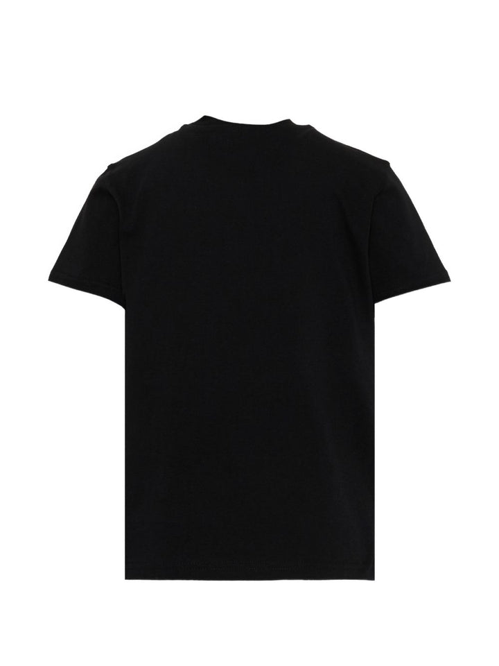 T-shirt nero per bambino J0297600YI9 K900 Diesel Kids 