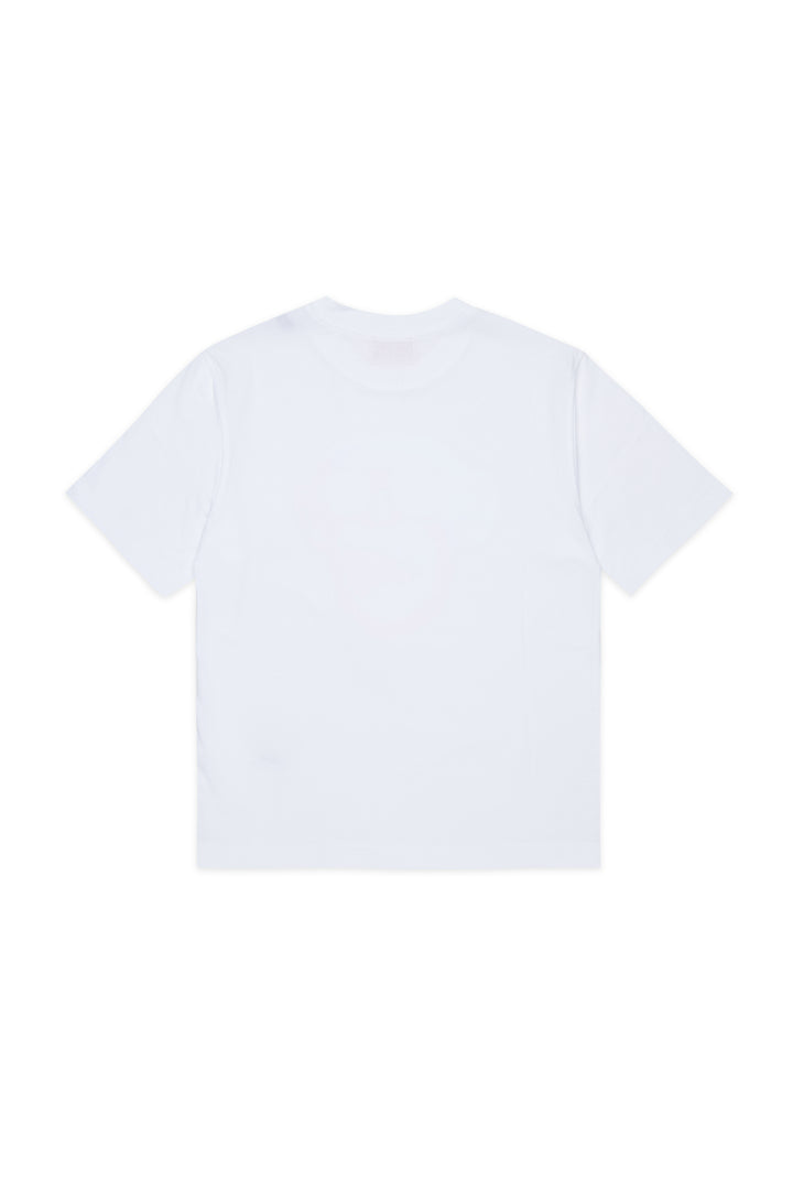 T-shirt bianca per bambino J0299600YI9 K100 Diesel Kids 