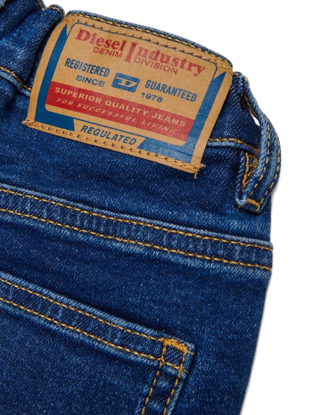 Jeans blu per neonato K00237KXBSE K01 Diesel Kids 