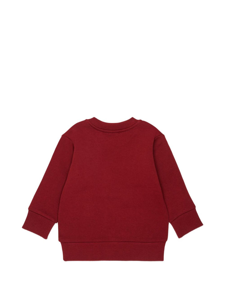 Felpa syrah per neonato K00852KYAVF K440 Diesel Kids 