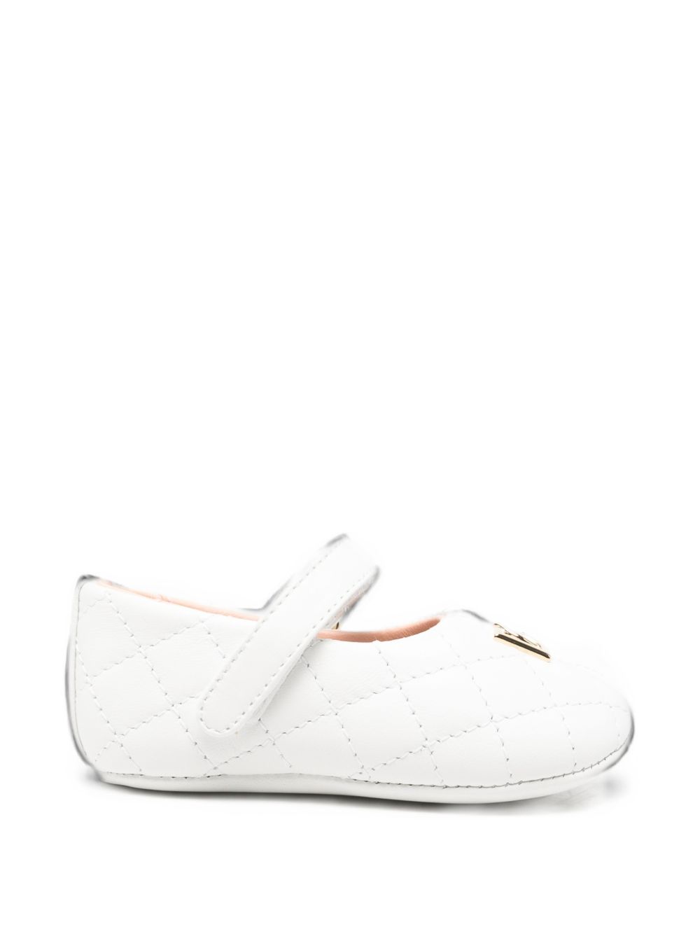 Sandali bianchi per neonata DK0174A3M31 80002 Dolce & Gabbana Kids 
