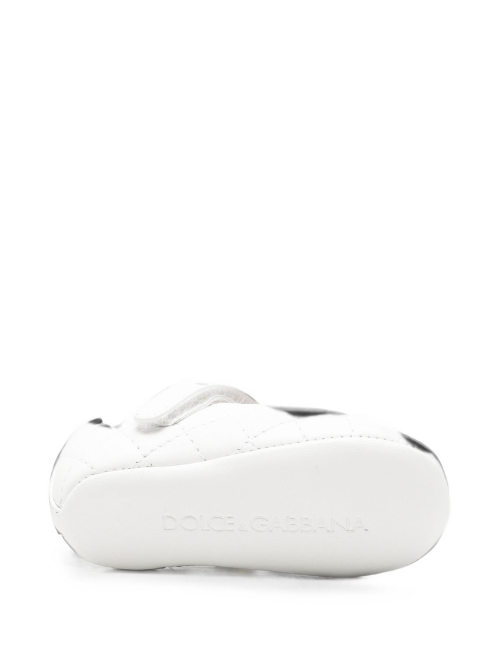 Sandali bianchi per neonata DK0174A3M31 80002 Dolce & Gabbana Kids 
