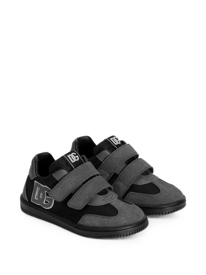 Sneakers neri/grigio per bambino DN0205AW506 8B969 Dolce & Gabbana Kids 