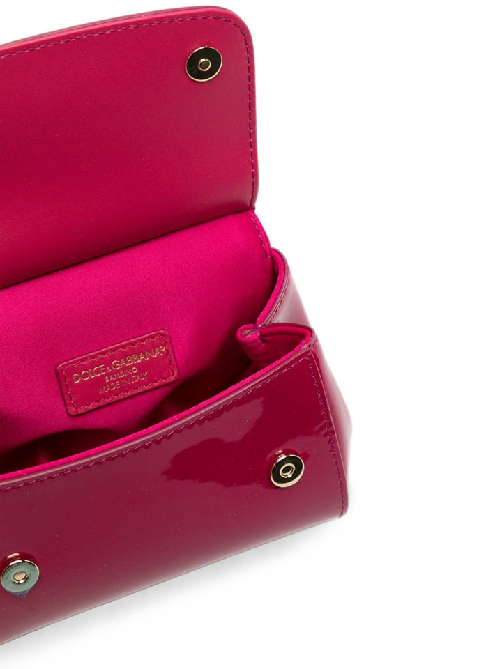 Borsa rosa magenta per bambina EB0003A1067 8I484 Dolce & Gabbana Kids 