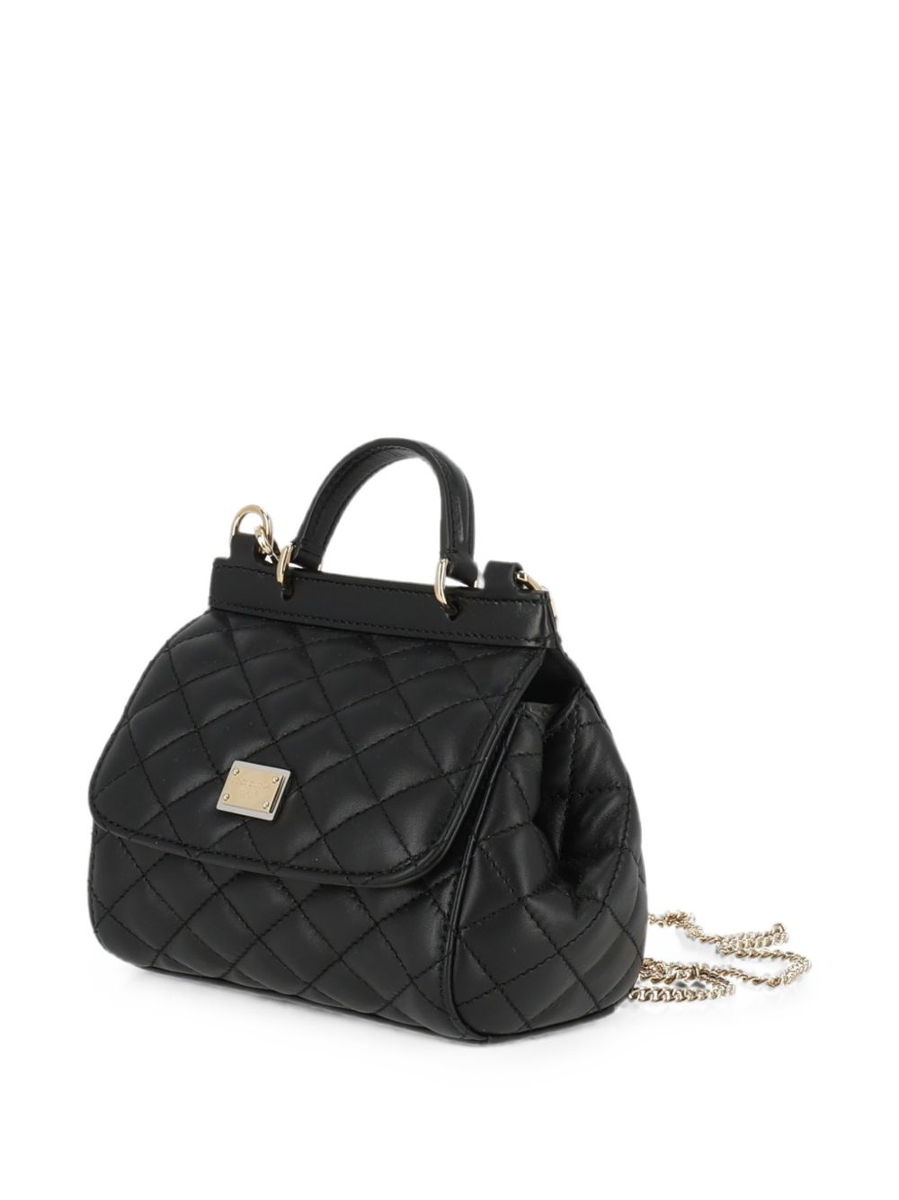 Borsa nera per bambina EB0003A3L70 8B956 Dolce & Gabbana Kids 