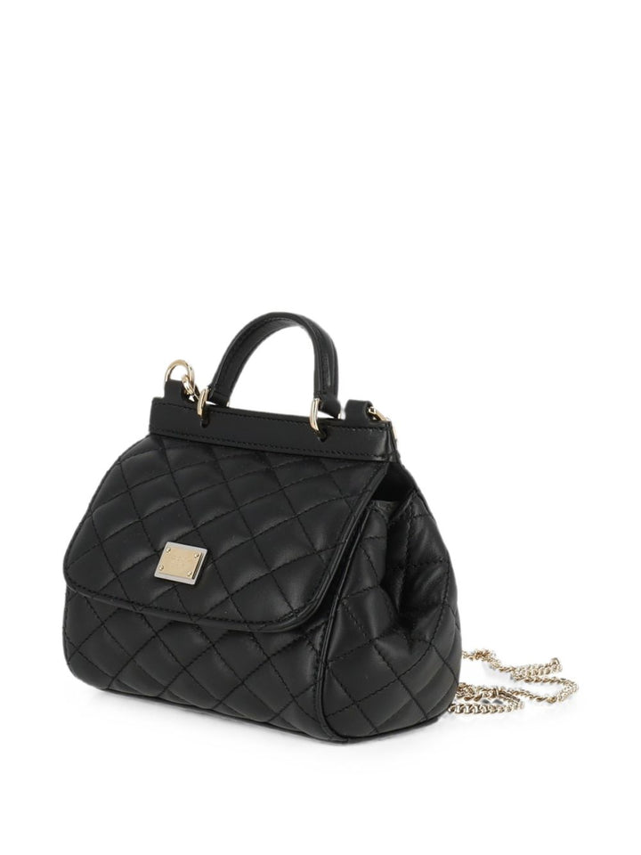 Borsa nera per bambina EB0003A3L70 8B956 Dolce & Gabbana Kids 