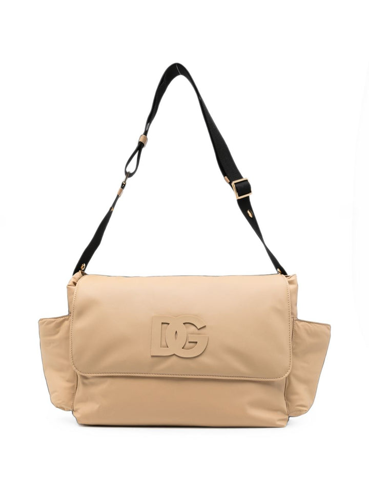 Borsa mamma marrone cappuccino EB0271A0650 8Y143 Dolce & Gabbana Kids 