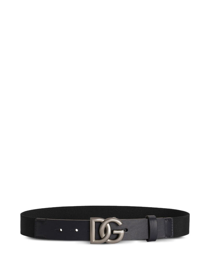 Cintura blu navy per bambina EC0083A0547 8S761 Dolce & Gabbana Kids 