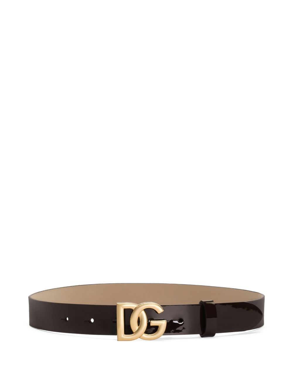 Cintura marrone scuro per bambina EE0068A1067 80058 Dolce & Gabbana Kids 